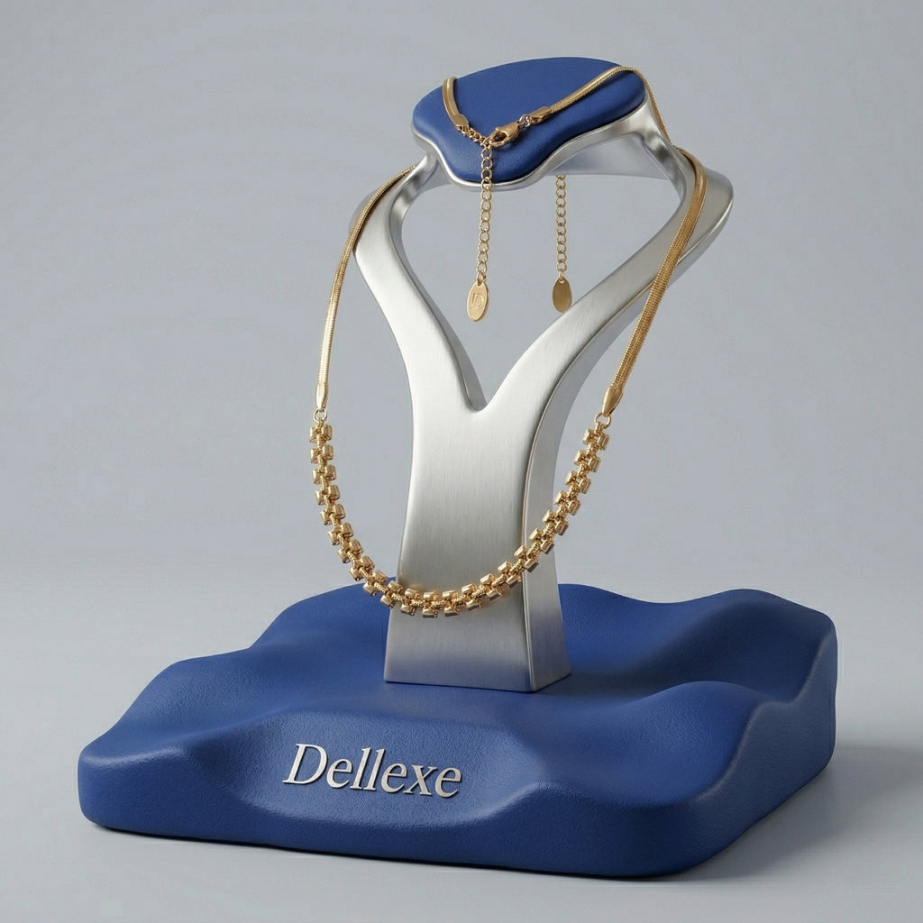 Gold Aurelia Link Necklace
