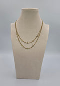 Gold Heart Layered Necklace