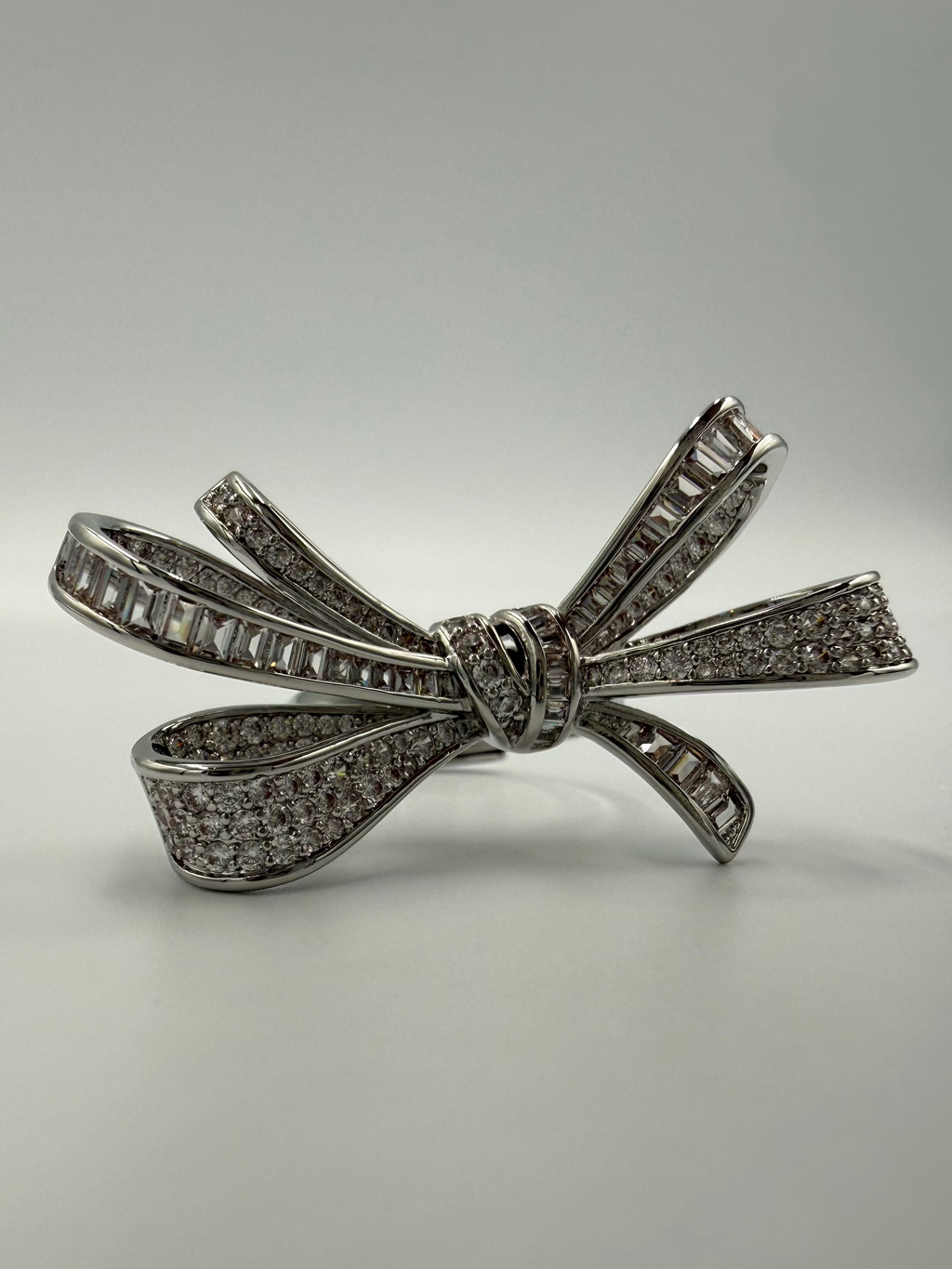 Statement Silver Ribbon Ring