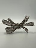 Statement Silver Ribbon Ring