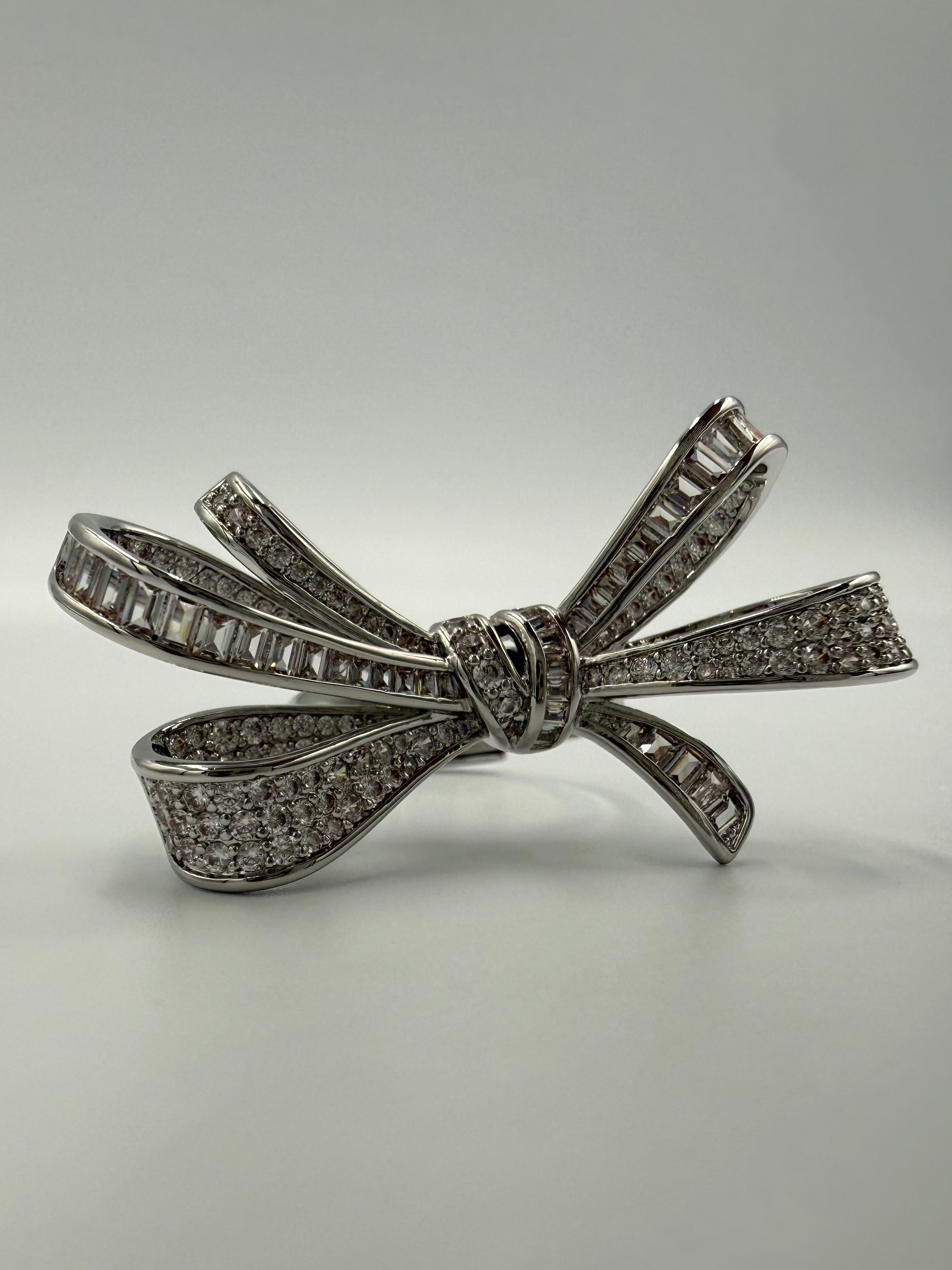 Statement Silver Ribbon Ring