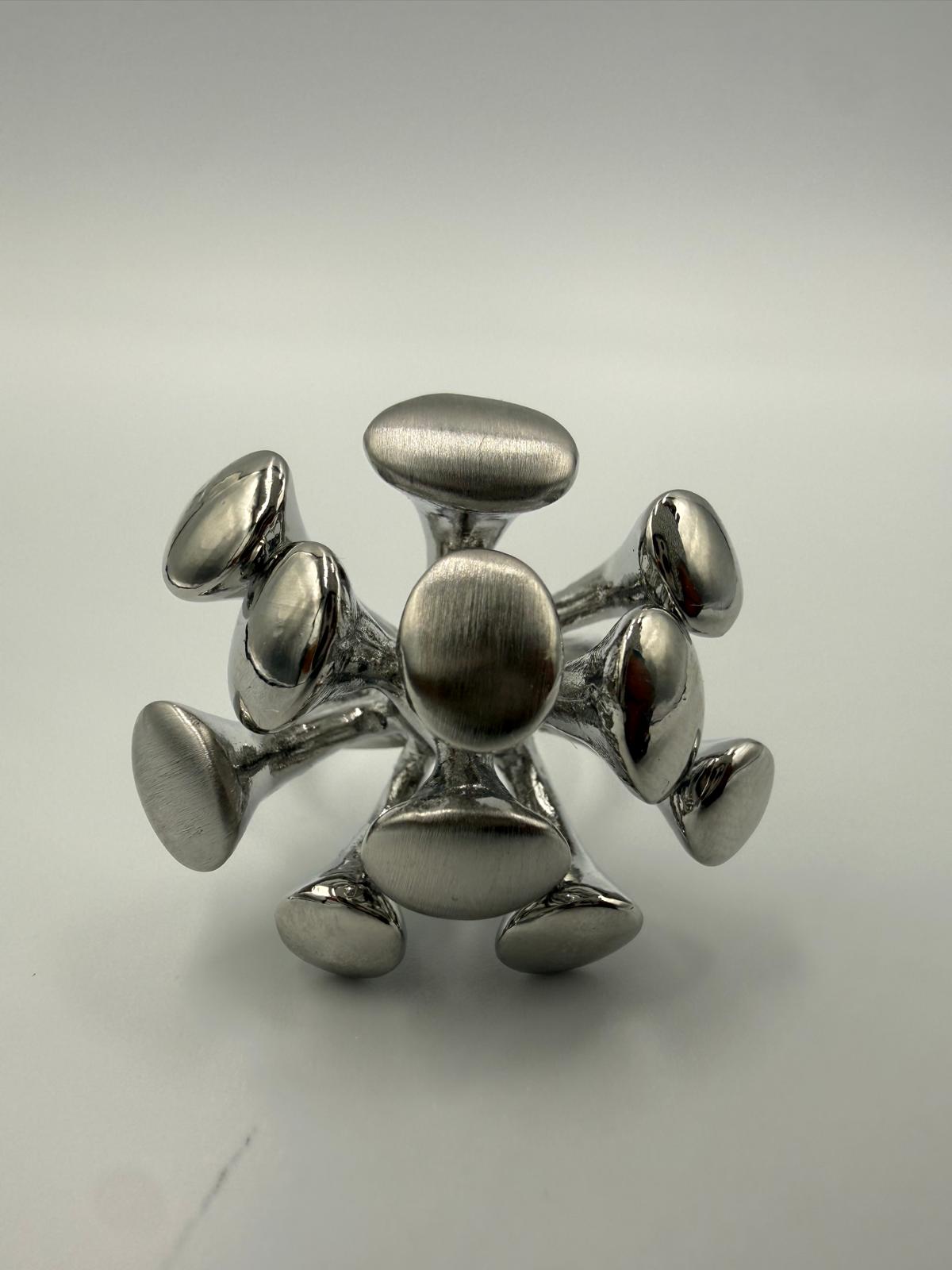 Silver Abstract Ring